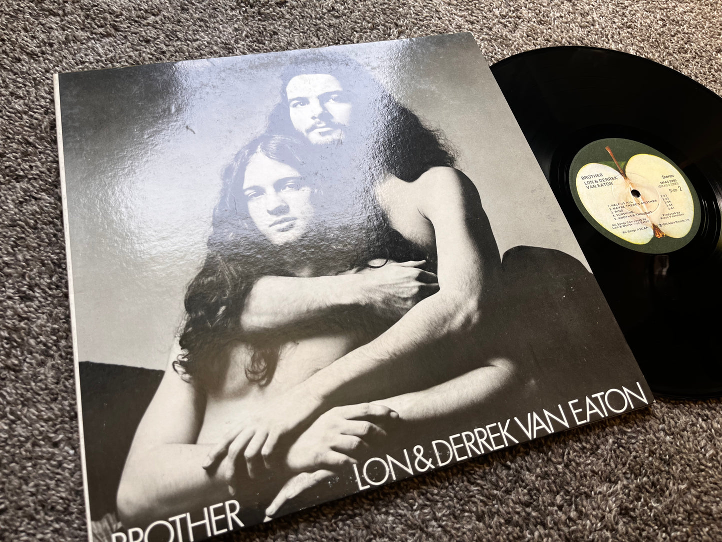 Brother - Lon & Derrek Van Eaton Vinyl APPLE SMAS 3390 Used VG+/EX