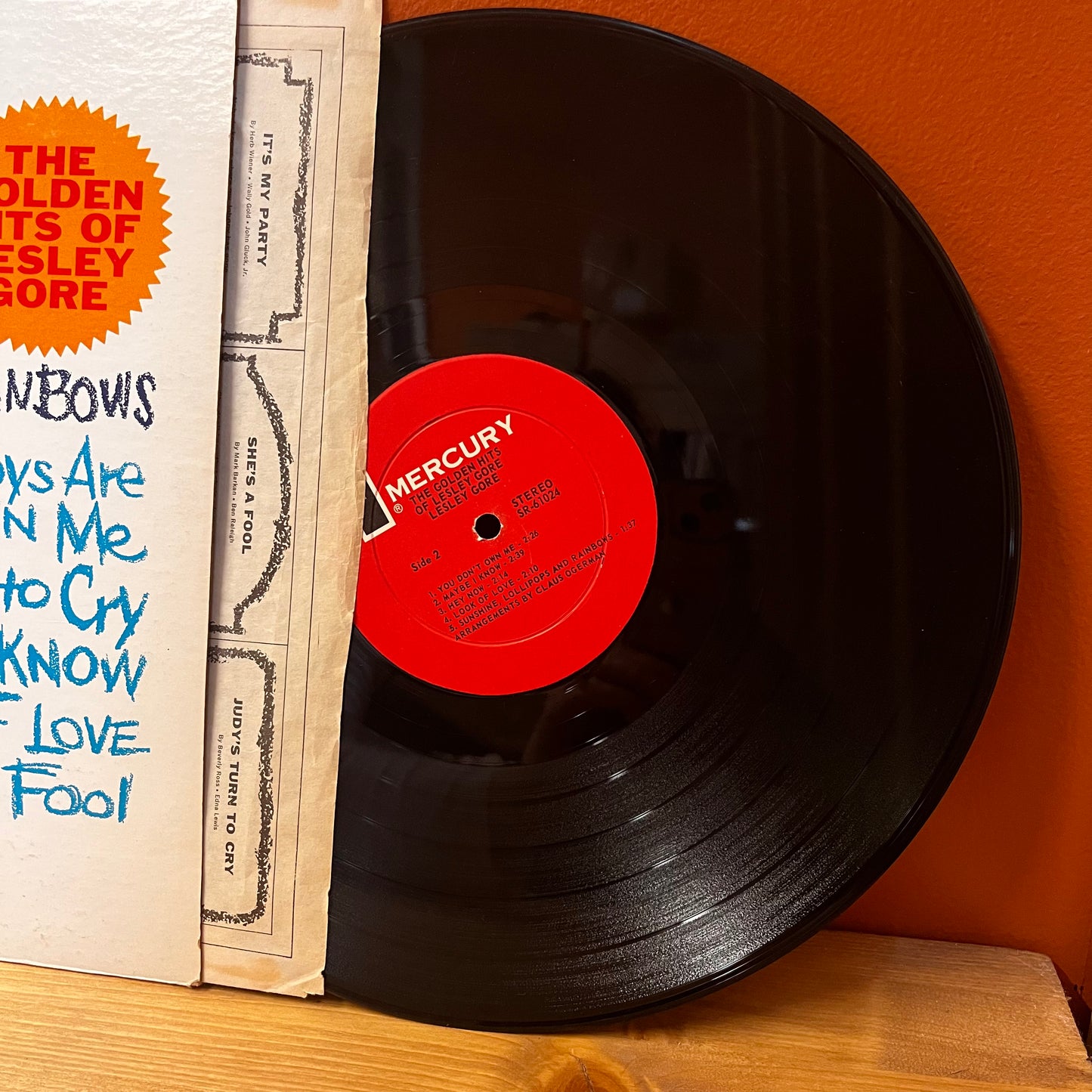 The Golden Hits of Lesley Gore Mercury STEREO SR-61024 Used VG Vinyl