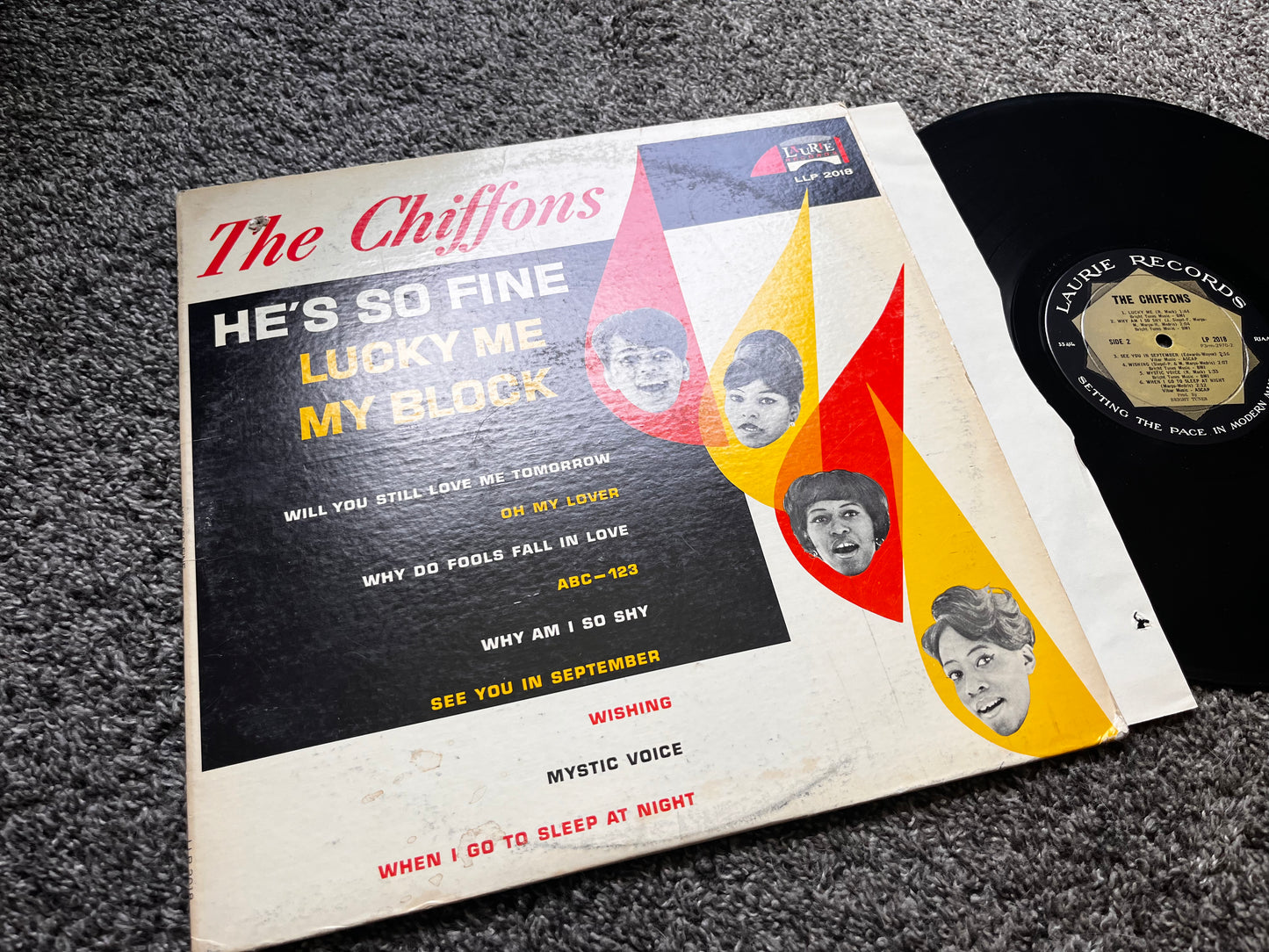 The Chiffons - He's So Fine Vinyl LLP 2018 Used VG+ 1963