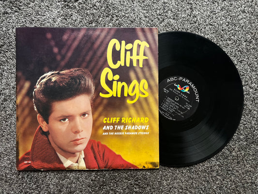 Cliff Sings - Cliff Richard and the Shadows Vinyl VG ABC-321 Mono