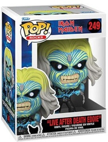 FUNKO POP! ROCKS: Iron Maiden- Eddie - Live After Death Eddie (Vinyl Figure)