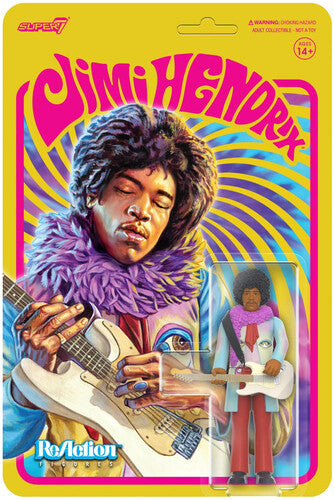 Super7 - Jimi Hendrix - ReAction Figure Wv 1 - Are You Experienced (Collectible, Figure, Action Figure)