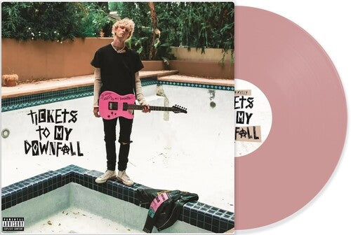 Tickets To My Downfall (Colored Vinyl, Pink, Lithograph)