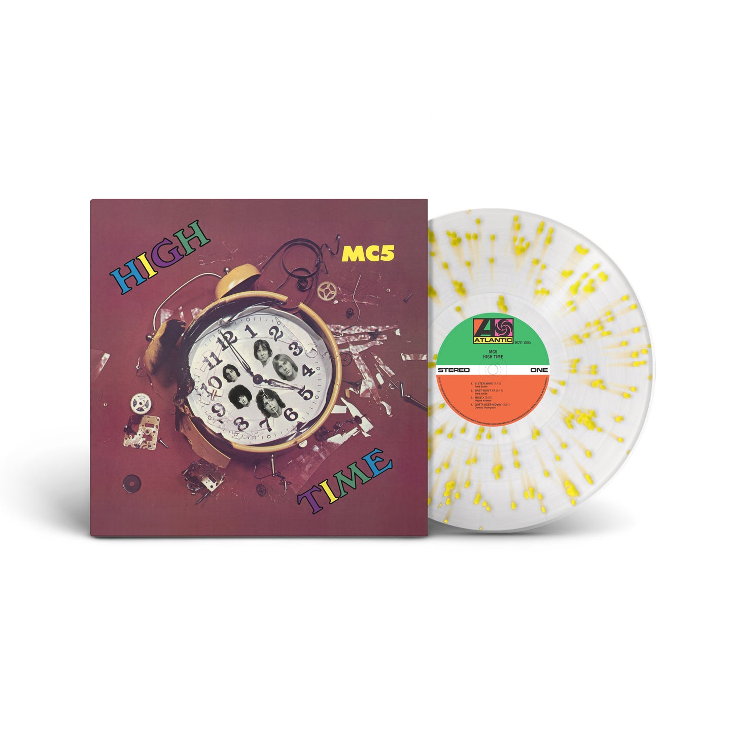 High Time (ROCKTOBER) (Clear / Yellow Splatter Vinyl)