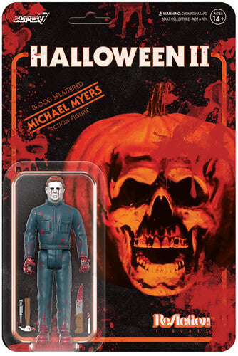 Super7 - Halloween 2 ReAction Wave 1 - Michael Myers (Blood Splatter WHOLESALE EXCLUSIVE) (Collectible, Figure)