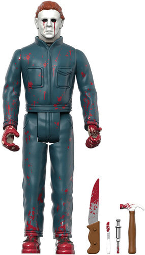 Super7 - Halloween 2 ReAction Wave 1 - Michael Myers (Blood Splatter WHOLESALE EXCLUSIVE) (Collectible, Figure)