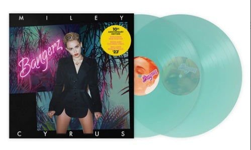 Bangerz (Limited Edition, Sea Glass Colored Vinyl, Gatefold LP Jacket, Poster, 10th Anniversary Edition) [Import] (2 Lp's)