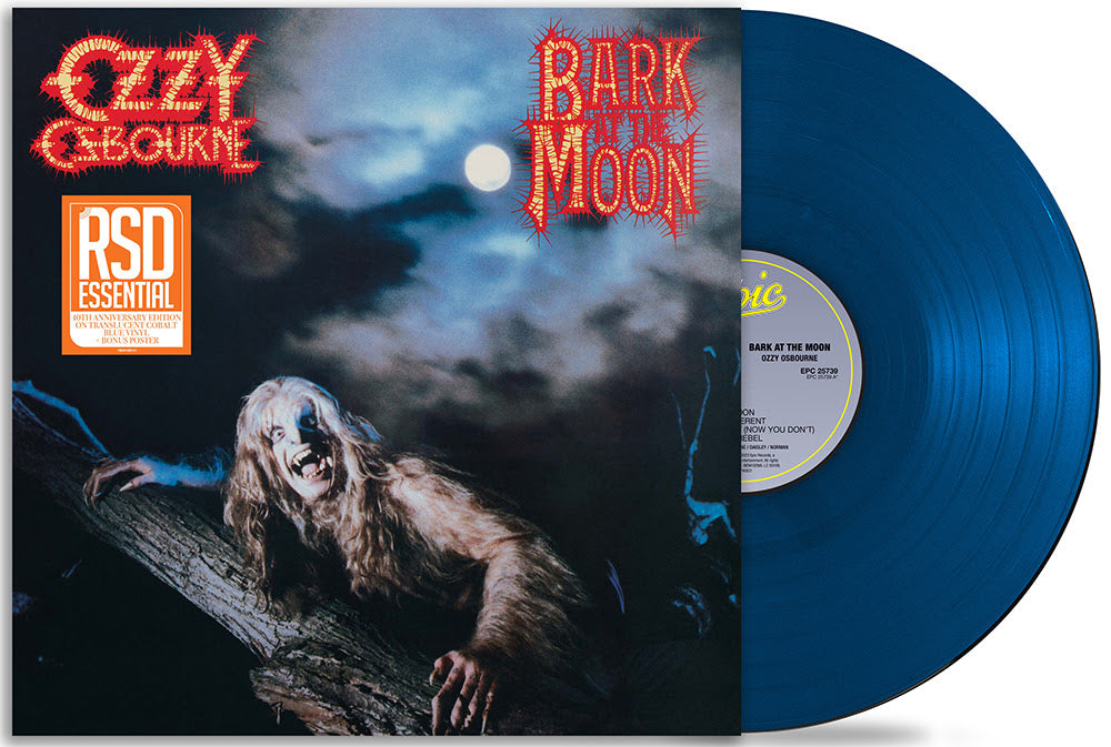 Bark At The Moon: 40th Anniversary Edition (Indie Exclusive, Translucent Cobalt Blue Colored Vinyl)