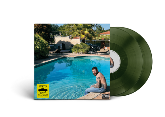 Austin [2 LP][Forest Green] - Post Malone Vinyl