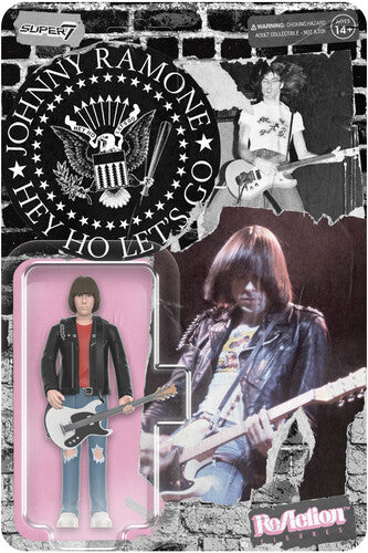 SUPER7 - ReAction Figure - Johnny Ramone (Collectible, Figure, Action Figure)