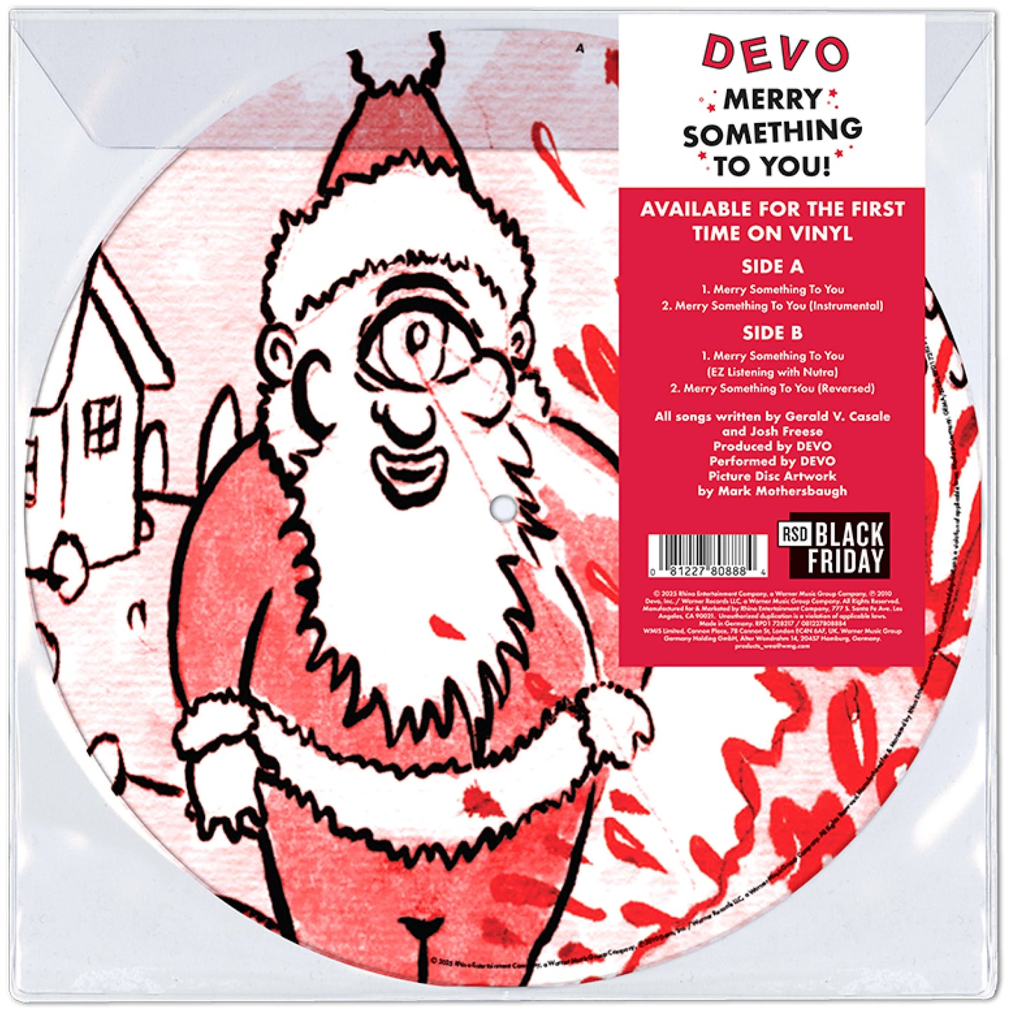 Devo — Merry Something To You (12" Vinyl Picture Disc) - RSD Black Friday 2025