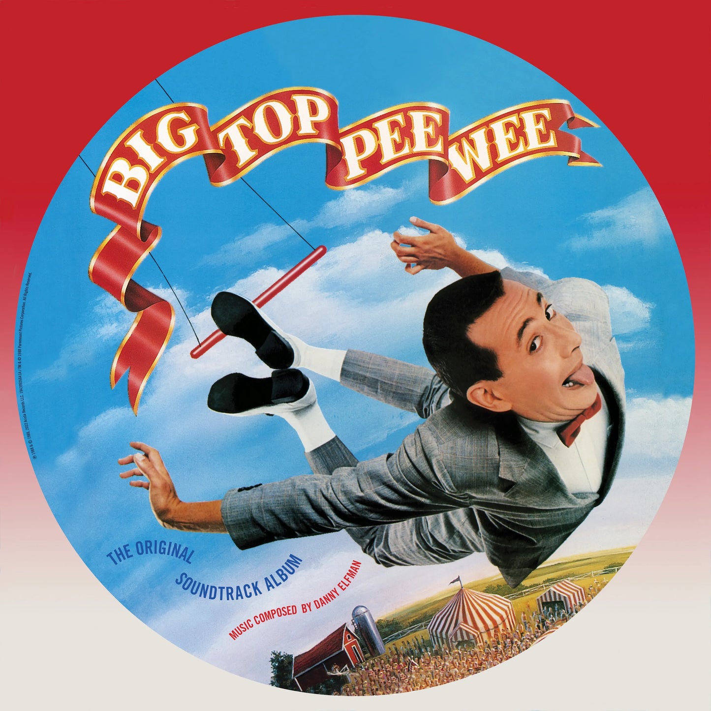 Danny Elfman — Big Top Pee-Wee (The Original Soundtrack Album) (Vinyl LP Picture Disc) - RSD Black Friday 2025