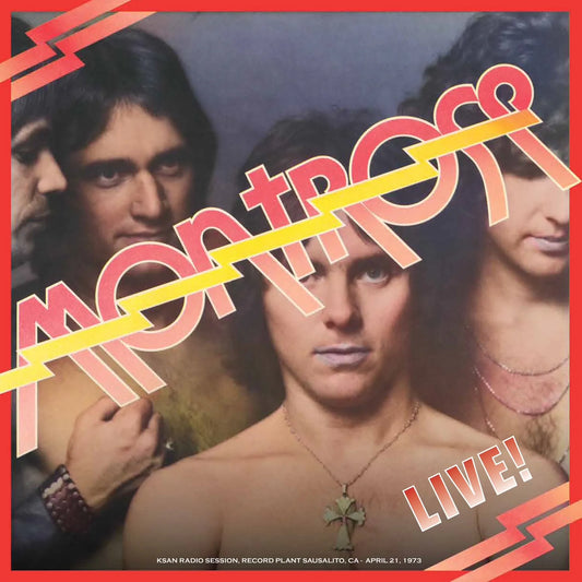 Montrose/Sammy Hagar — Live 1973-KSAN Radio Session (Red Rockerl Vinyl) (Vinyl LP) - RSD Black Friday 2025