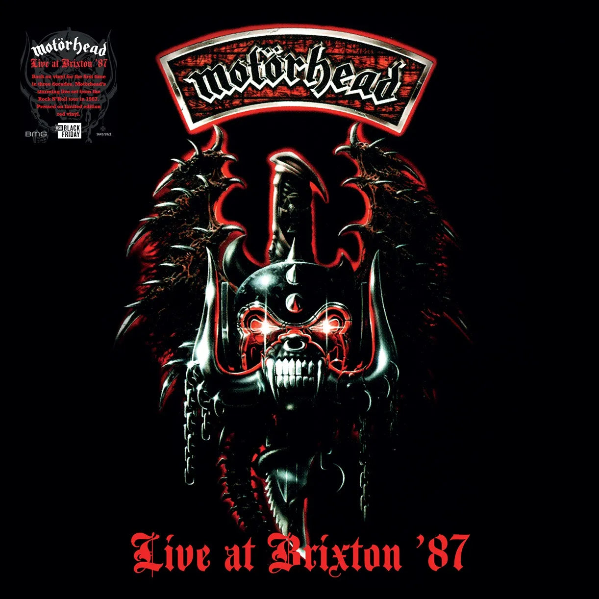 Motörhead — Live at Brixton '87 (Vinyl LP) - RSD Black Friday 2025