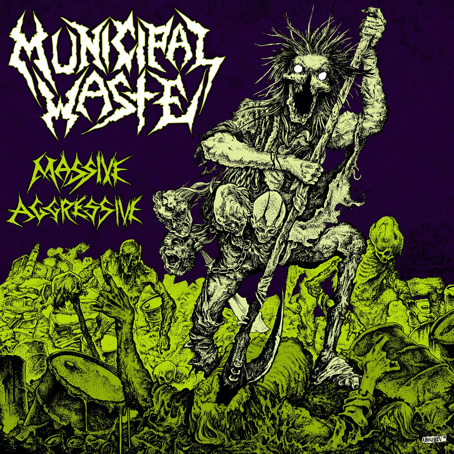 Municipal Waste — Massive Aggressive (Vinyl LP) - RSD Black Friday 2025