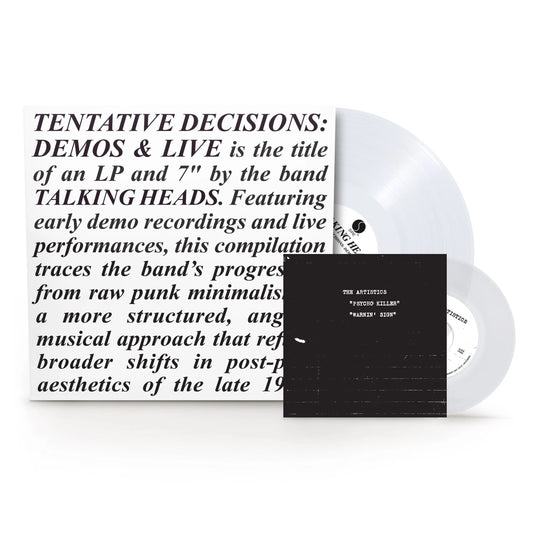 Talking Heads — Tentative Decisions: 1974-1976 (Vinyl LP w/7") - RSD Black Friday 2025
