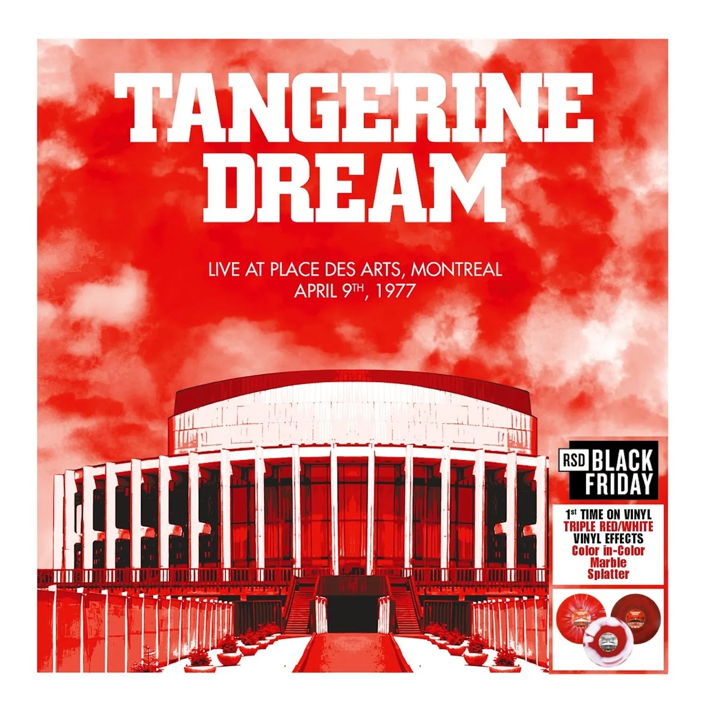 Tangerine Dream — Live at Place des Arts, Montreal - April 10, 1977 (Vinyl LP(x3)) - RSD Black Friday 2025