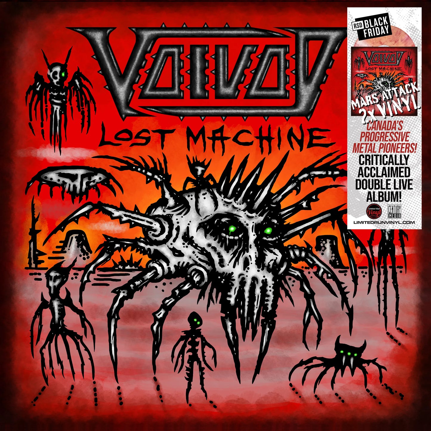 Voivod — Lost Machine - Live (Vinyl LP(x2)) - RSD Black Friday 2025
