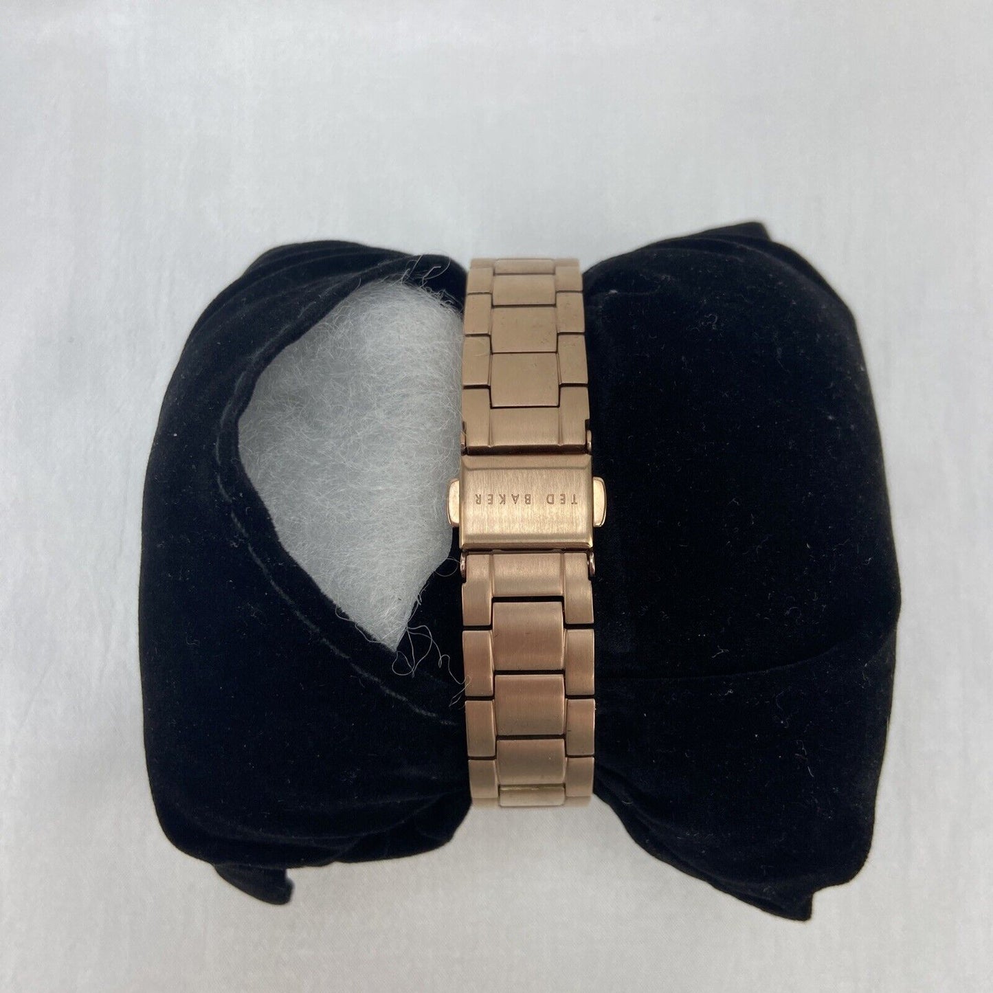 Ted Baker TE15197006 Ladies 38mm Rose Gold Tone Bow Dial Watch Used In Box