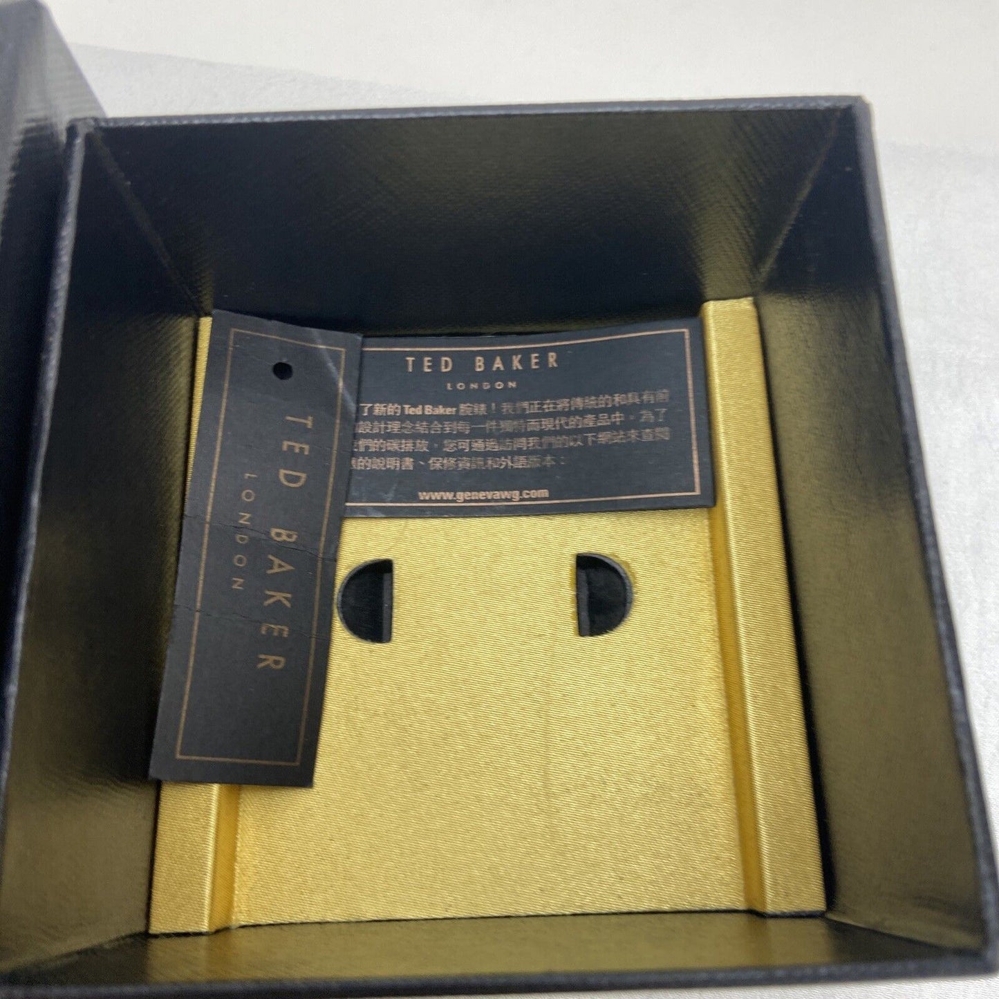 Ted Baker TE15197006 Ladies 38mm Rose Gold Tone Bow Dial Watch Used In Box