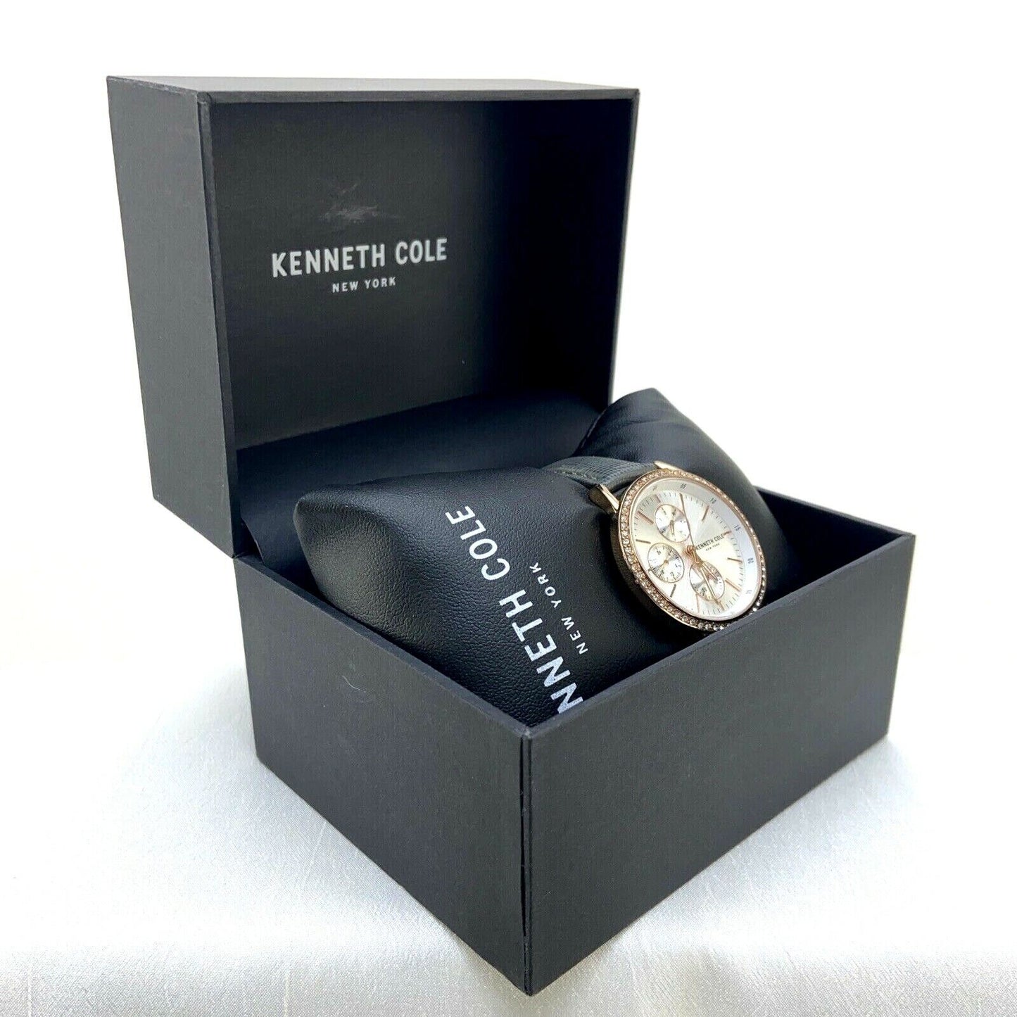 Kenneth Cole KC51151008 New York Rose Gold-Tone Stainless Steel Ladies Watch