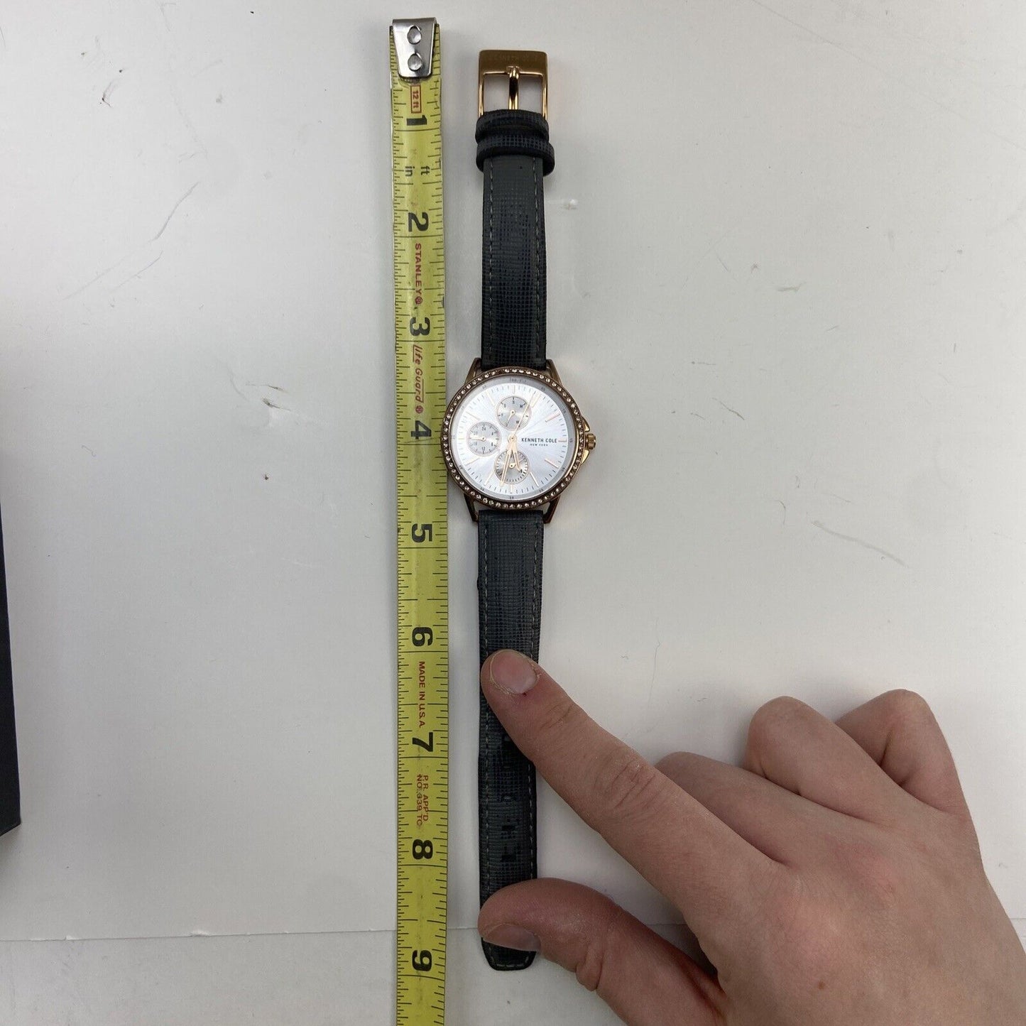Kenneth Cole KC51151008 New York Rose Gold-Tone Stainless Steel Ladies Watch