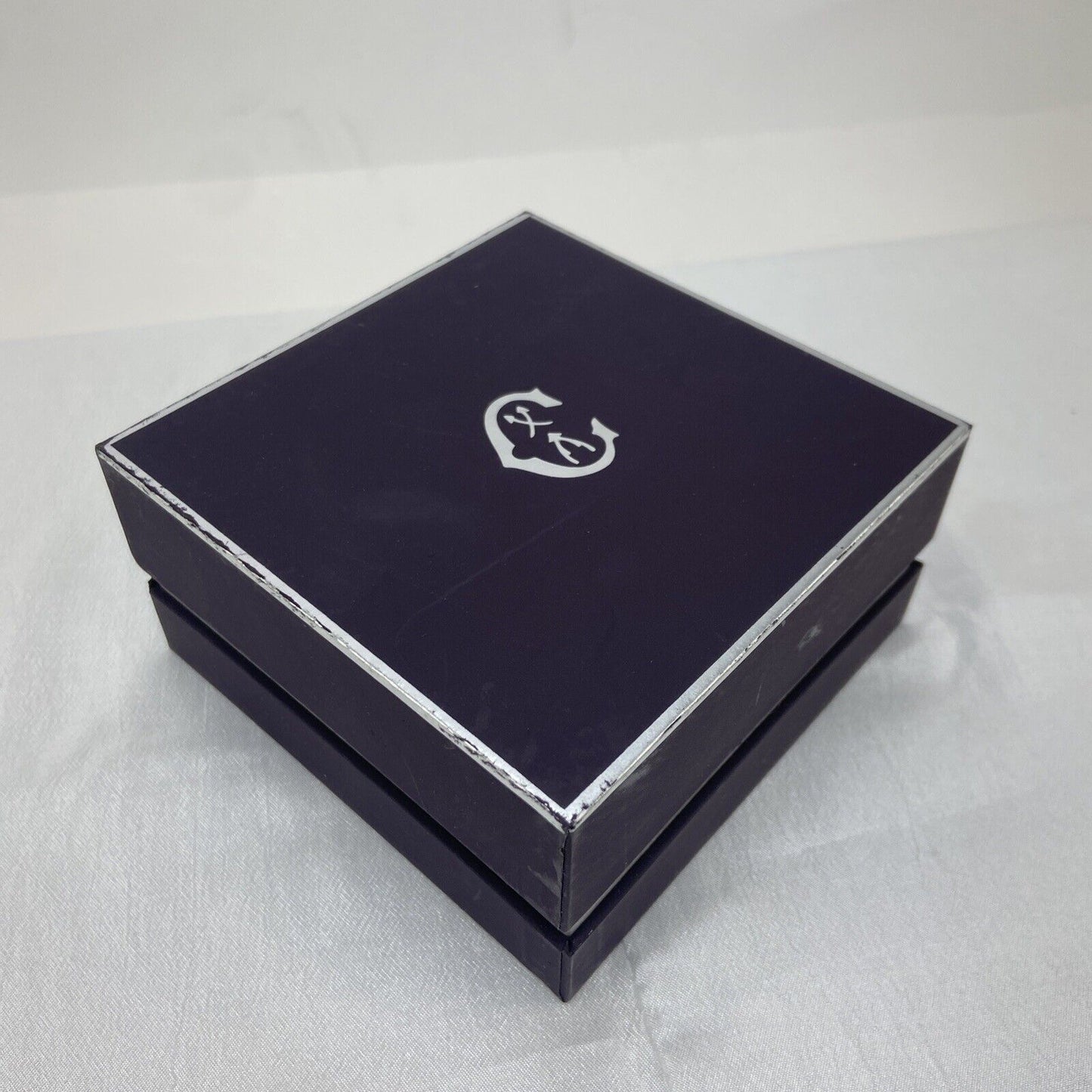 Charriol 04-102-1139-21L Size Large Forever Slim Svart Rose Gold PVD Bangle New