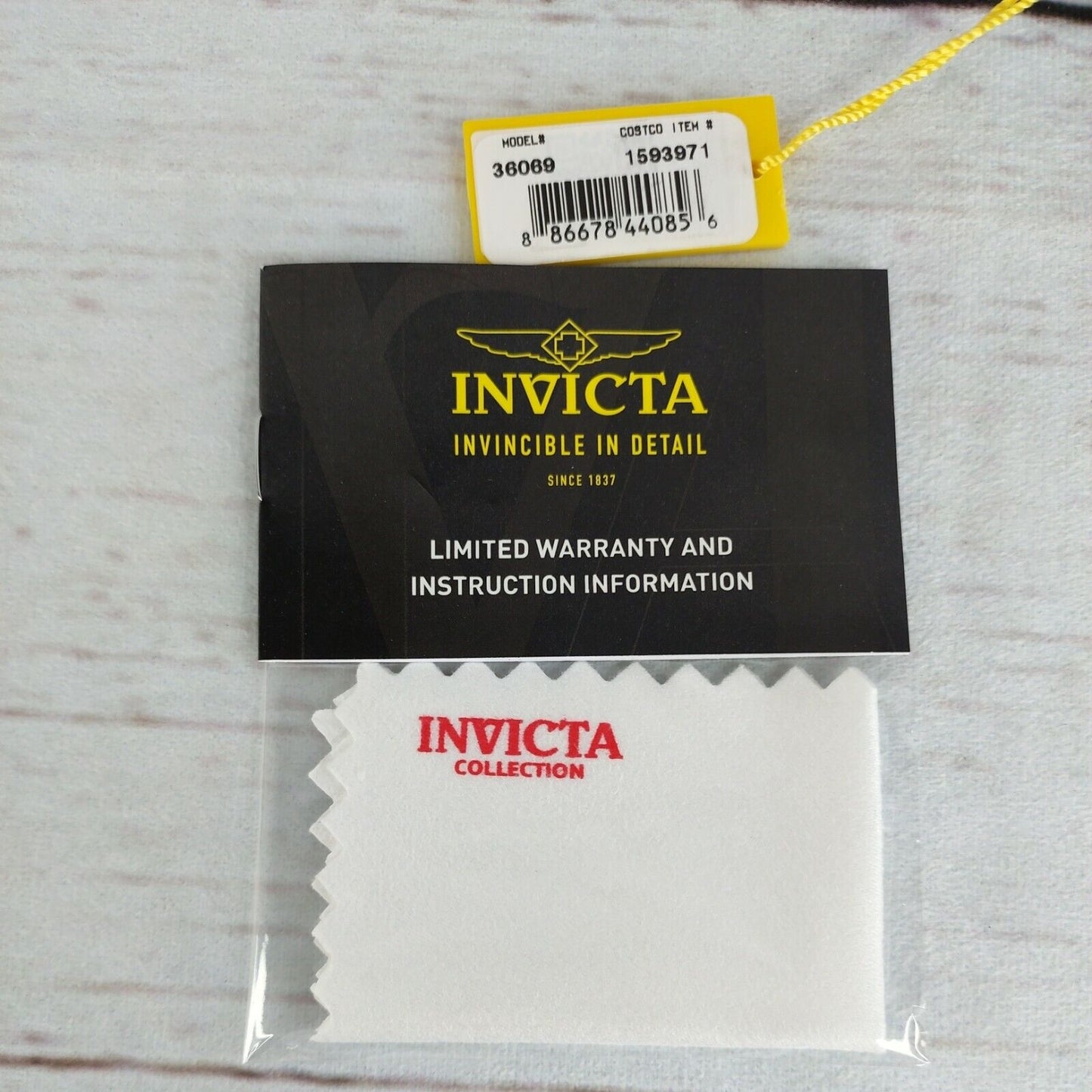 Invicta 36069 Angel Lady Ladies Quartz Watch 34mm Stainless Steel 100M New Works