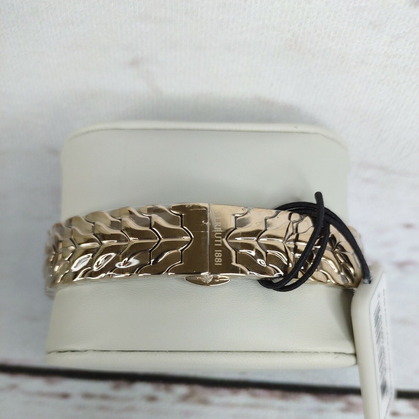 Cerruti 1881 CRM28103 Aurina Swarovski Crystals Gold-Tone Women's Watch New Tags