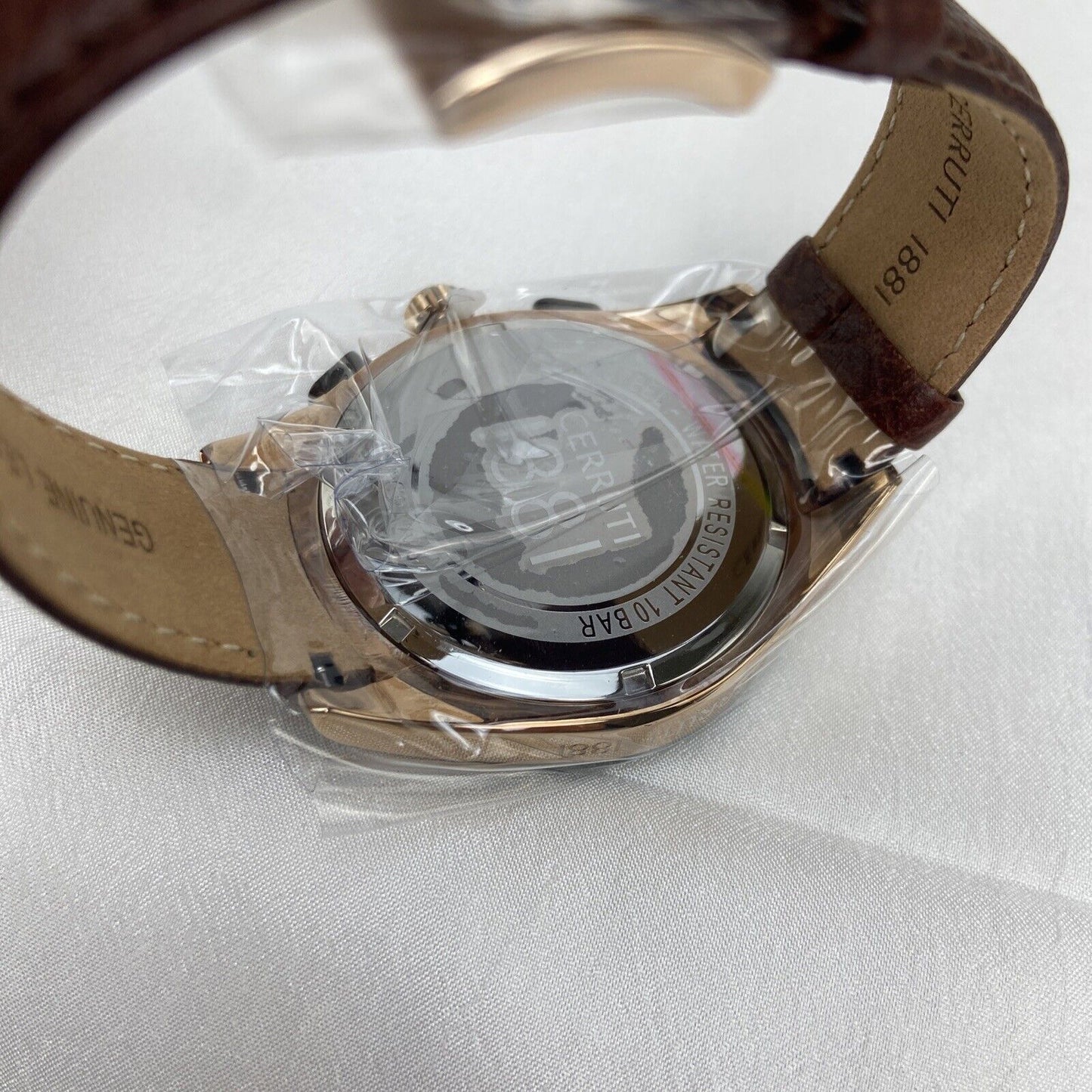 Cerruti CRA28304 Veliero Sport Classic Chronograph Men's Watch New Box Damage