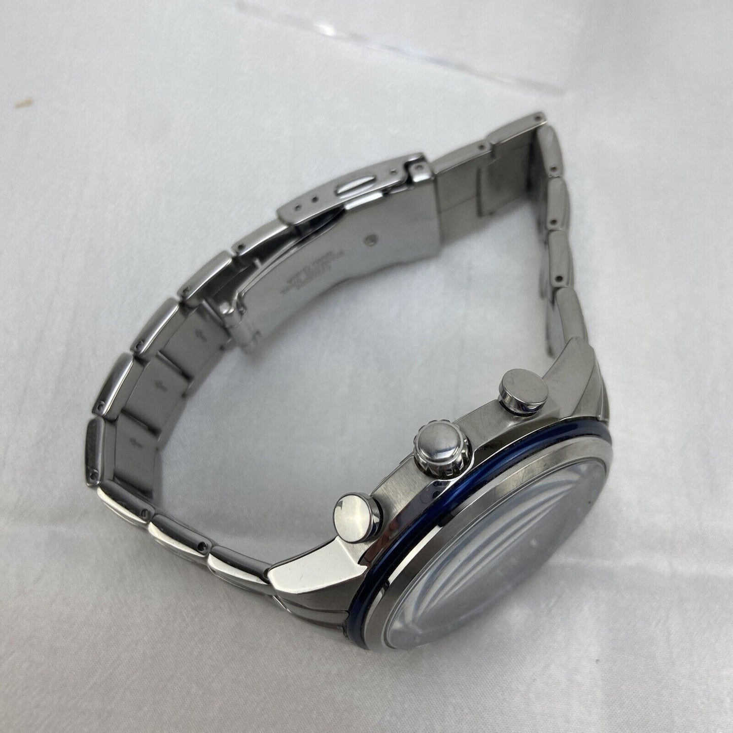 Citizen CA4031-58L Eco Drive Tachymeter Stainless Steel Chronograph Men's Watch