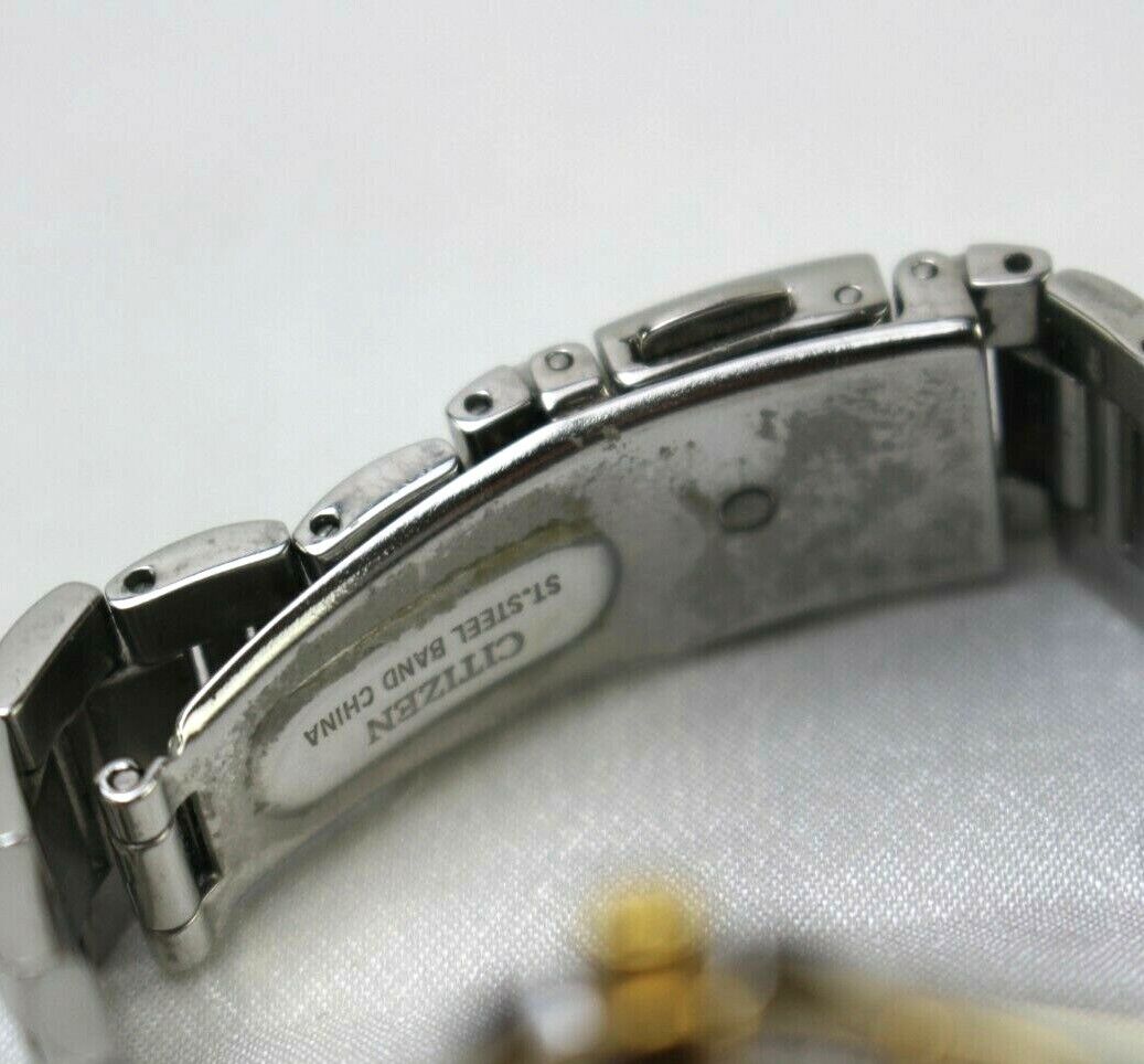 Citizen EW0894-57D Eco Drive Silhouette Swarovski Crystal Dress Watch Used