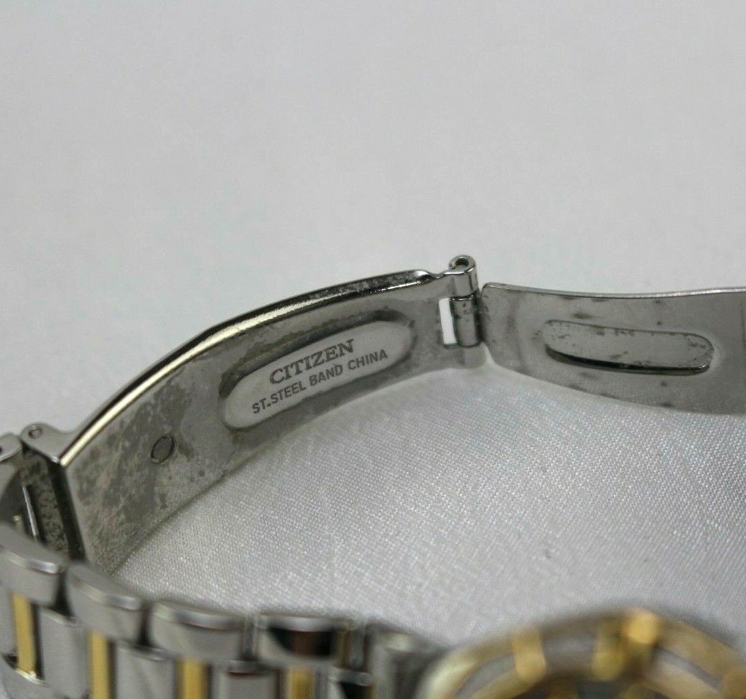 Citizen EW0894-57D Eco Drive Silhouette Swarovski Crystal Dress Watch Used