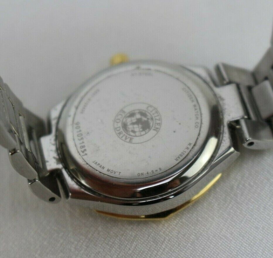 Citizen EW0894-57D Eco Drive Silhouette Swarovski Crystal Dress Watch Used