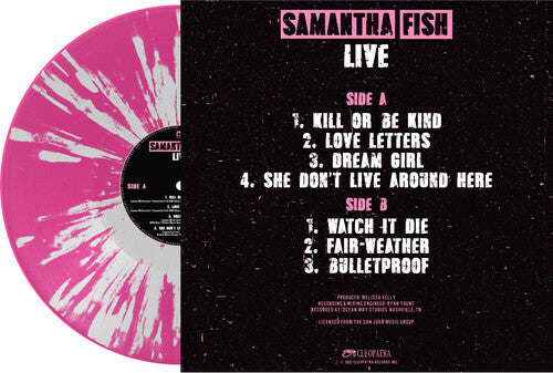 Live (Colored Vinyl, Pink & White Splatter)