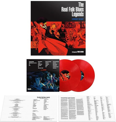 Cowboy Bebop The Real Folk Blues Legends (Colored Vinyl, Red, Deluxe Edition, Gatefold LP Jacket) (2 Lp's)