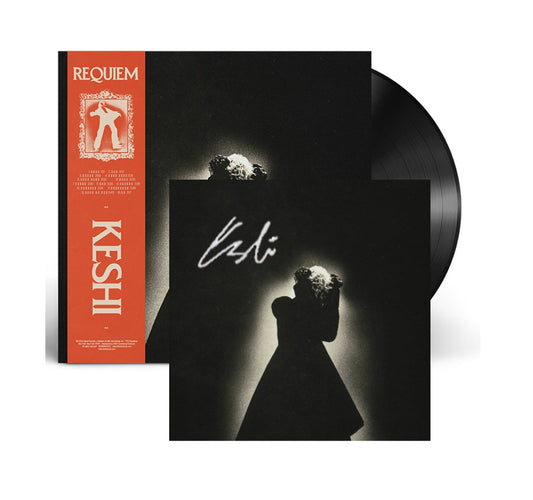 "Requiem" - (Autographed, Indie Exclusive, Black Color Vinyl, Star Signed Insert, LP) - Keshi
