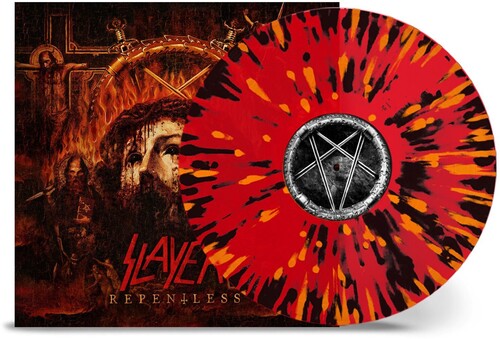 Repentless - Transparent Red W/ Orange & Black Splatter