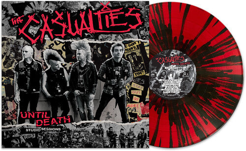 Until Death: Studio Sessions ((Colored Vinyl, Red & Black Splatter)