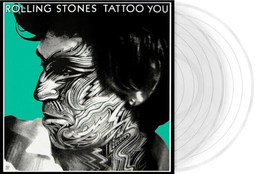 Tattoo You (Limited Edition) (Clear Vinyl) (Alt. Cover) (2 Lp's)