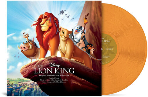 Lion King (Original Soundtrack) (Limited Edition, Colored Vinyl, Orange) [Import]