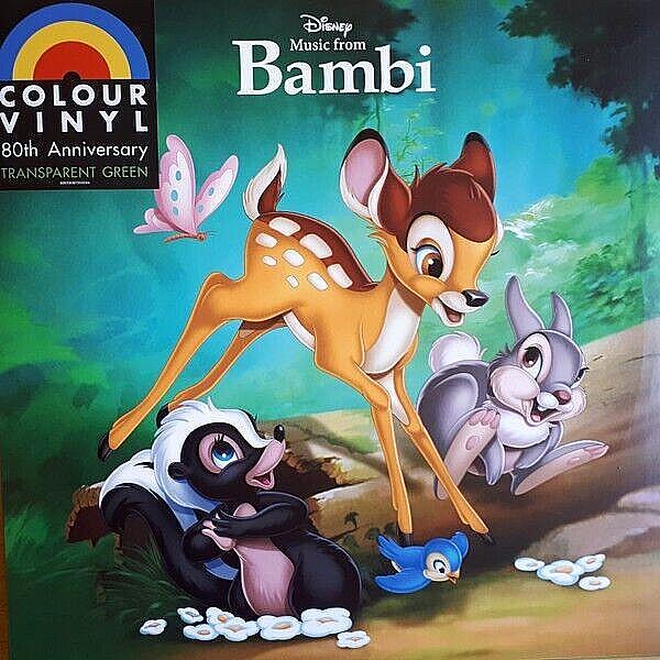 Music From Bambi: 80th Anniversary (Original Soundtrack) (Light Green Colored Vinyl) [Import]