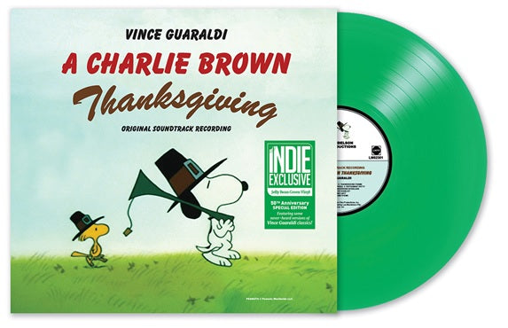 A Charlie Brown Thanksgiving (Indie Exclusive, Jelly Bean Green Colored Vinyl)