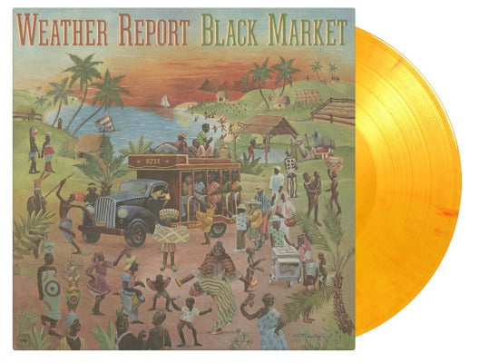 Black Market (Limited Edition, 180 Gram Vinyl, Colored Vinyl, Flaming Orange) [Import]