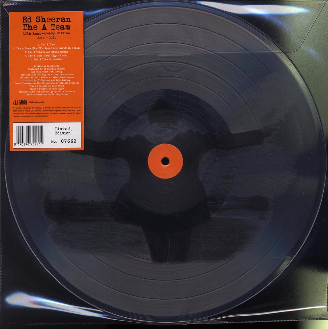 The A Team - 10th Anniversary 2011-2021 Limited Edition (Numbered) Picture Disc