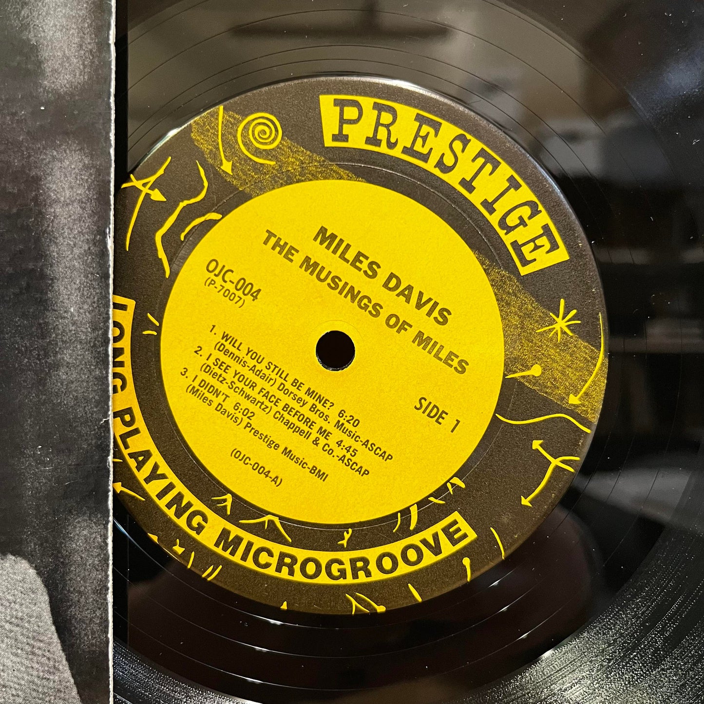 The Musings of Miles - Miles Davis VG+ Prestige LP OJC-004