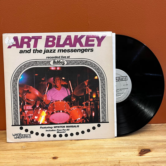 Art Blakey and the Jazz Messengers recorded live at Bubba's Jazz Restaurant WWLP-21019 Vinyl