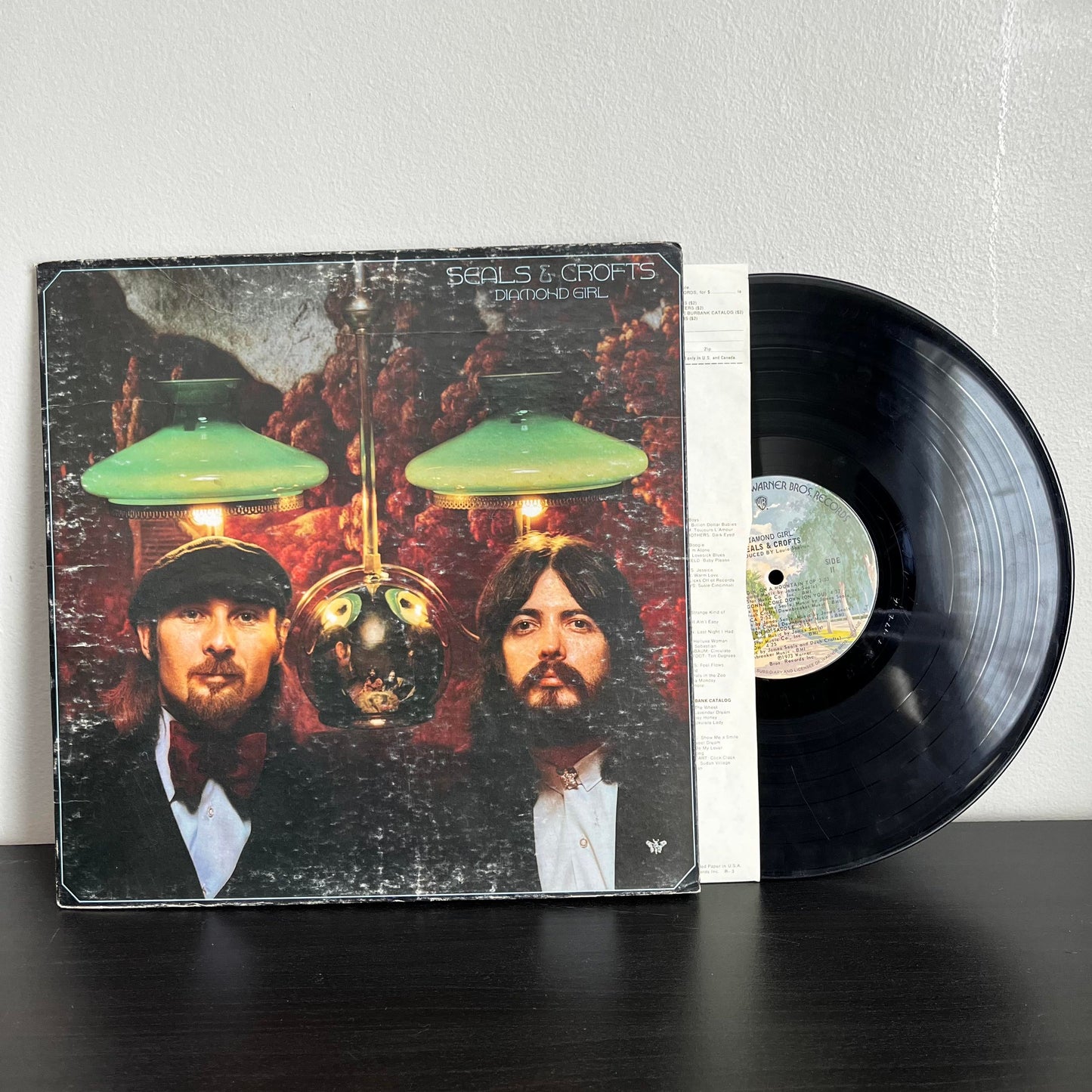 Diamond Girl - Seals & Crofts BS2699 Gatefold Vinyl VG