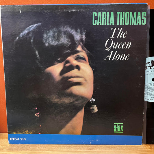 The Queen Alone - Carla Thomas STAX 718 Used Vinyl VG+