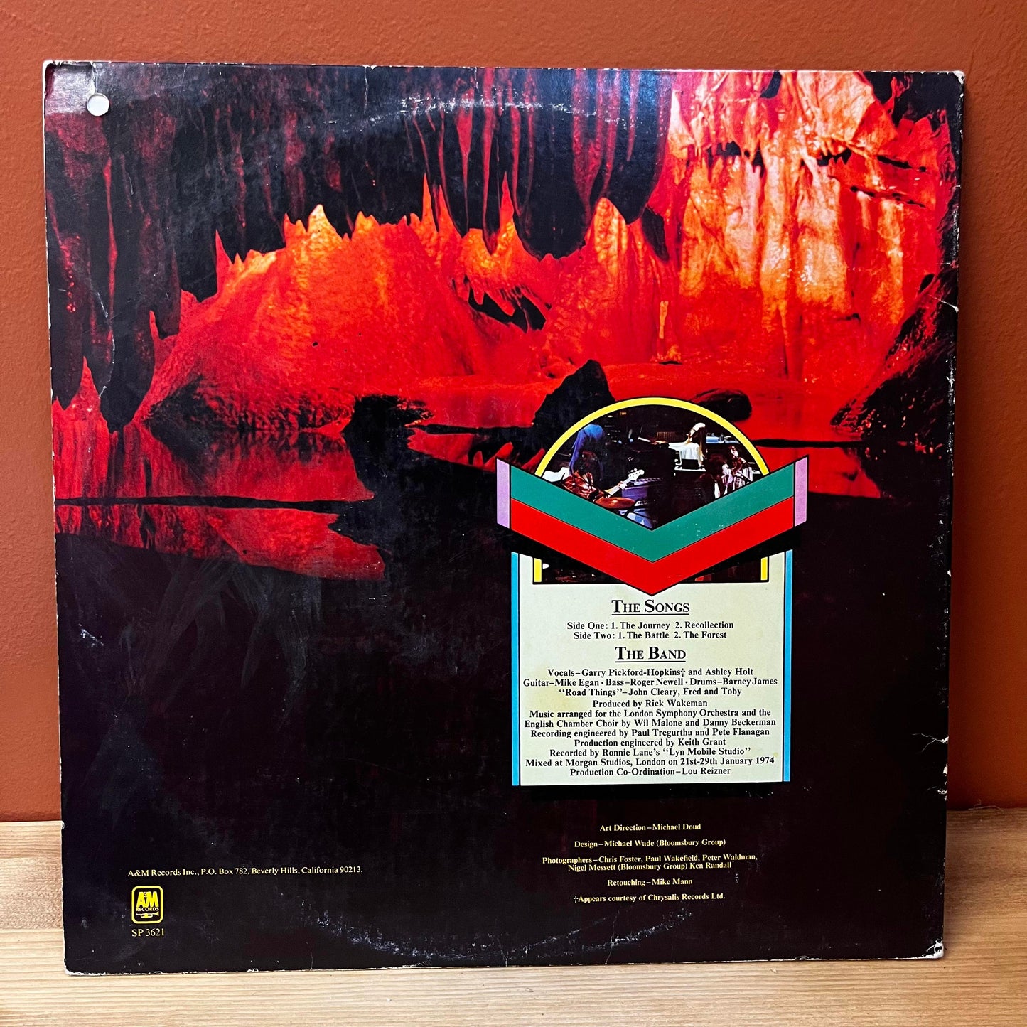 Journey To The Centre of the Earth - Rick Wakeman Promo Copy SP 3621 Used Vinyl VG+
